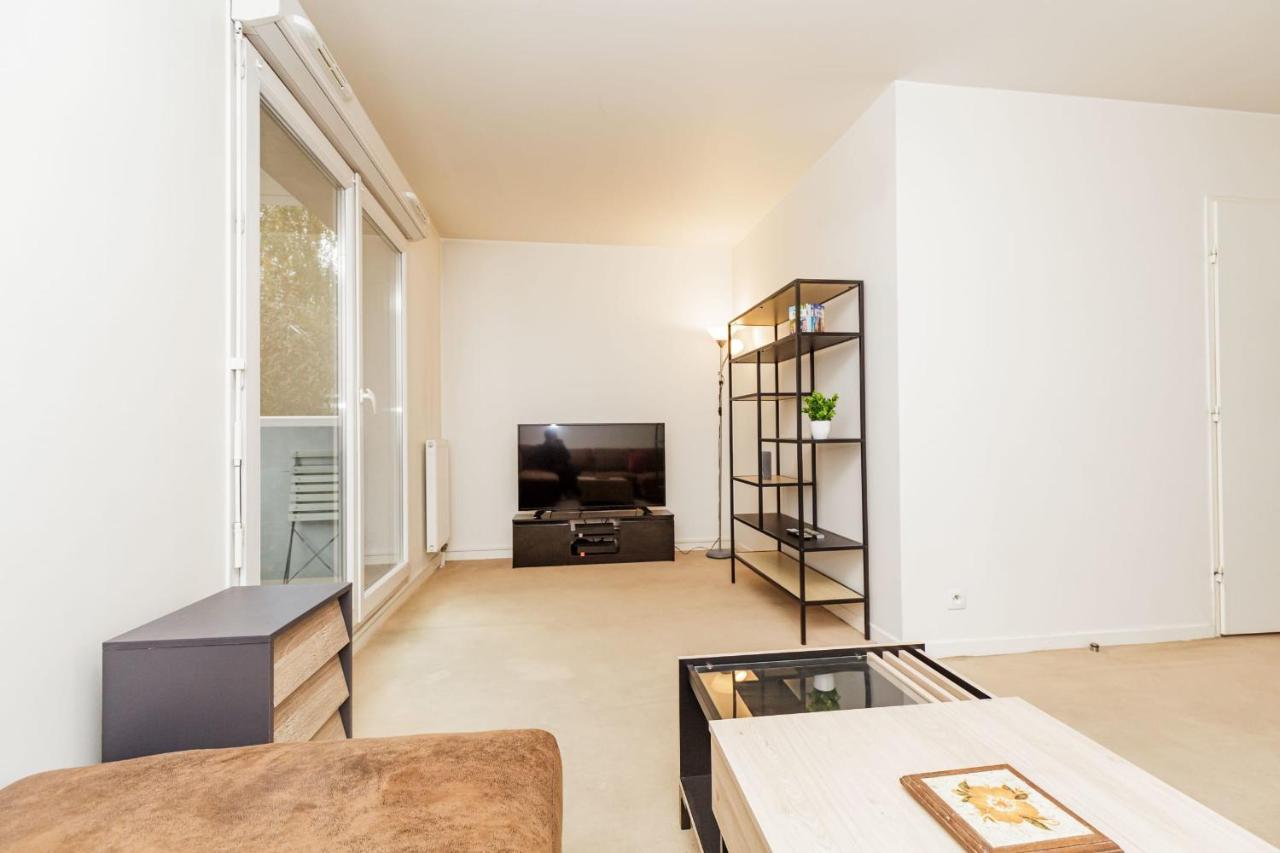 Bright 68 M2 Apartment Near The Stade De France Aubervilliers Dış mekan fotoğraf