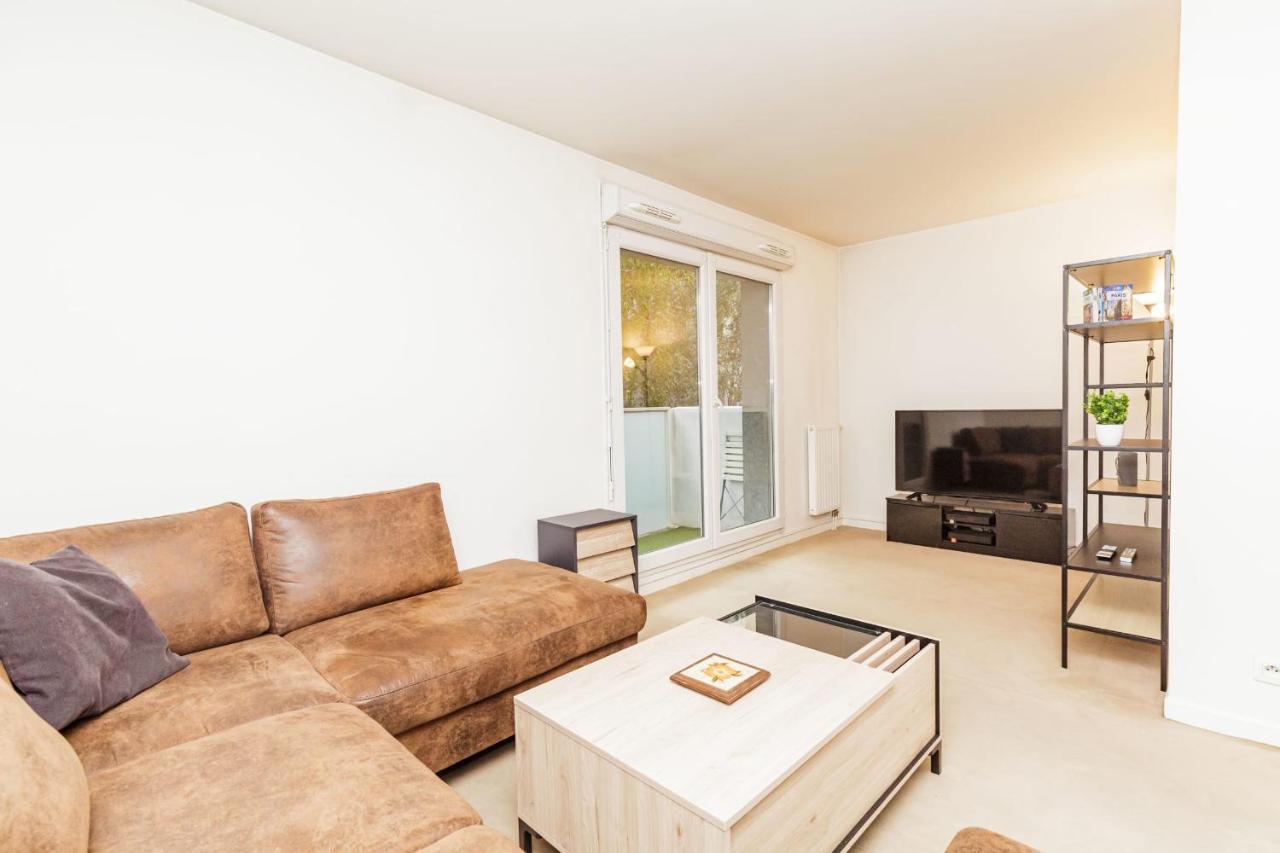 Bright 68 M2 Apartment Near The Stade De France Aubervilliers Dış mekan fotoğraf