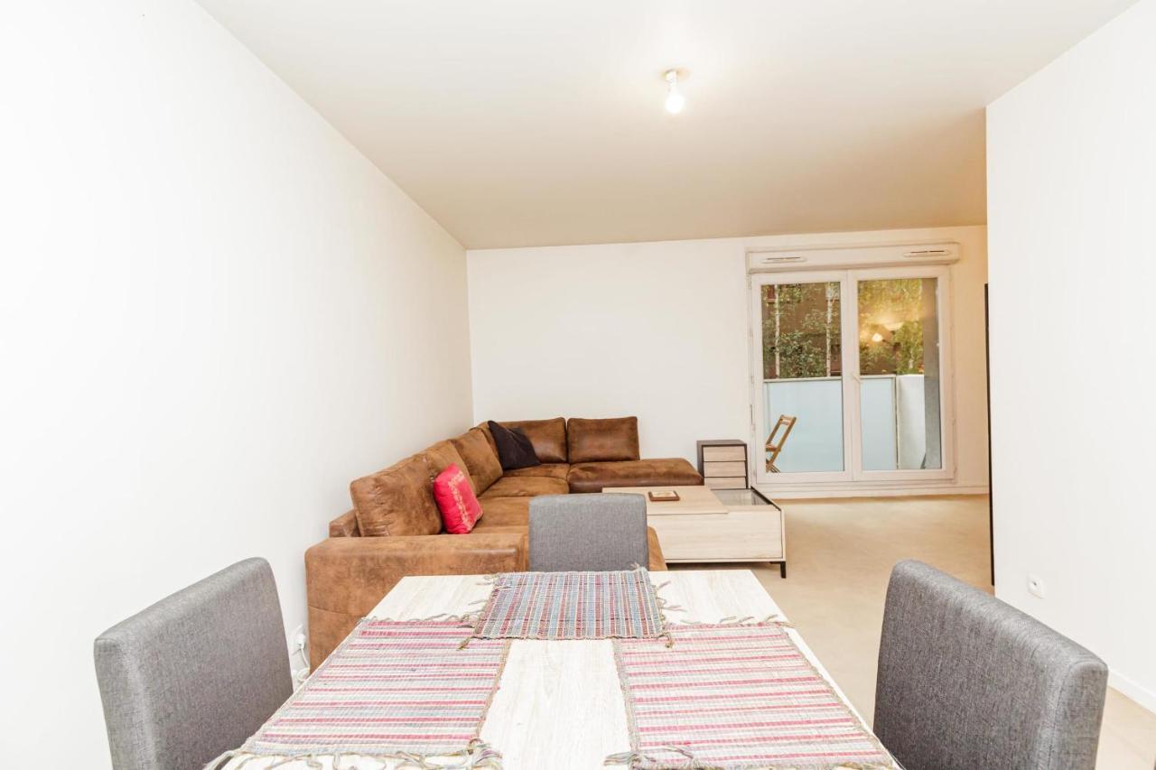 Bright 68 M2 Apartment Near The Stade De France Aubervilliers Dış mekan fotoğraf