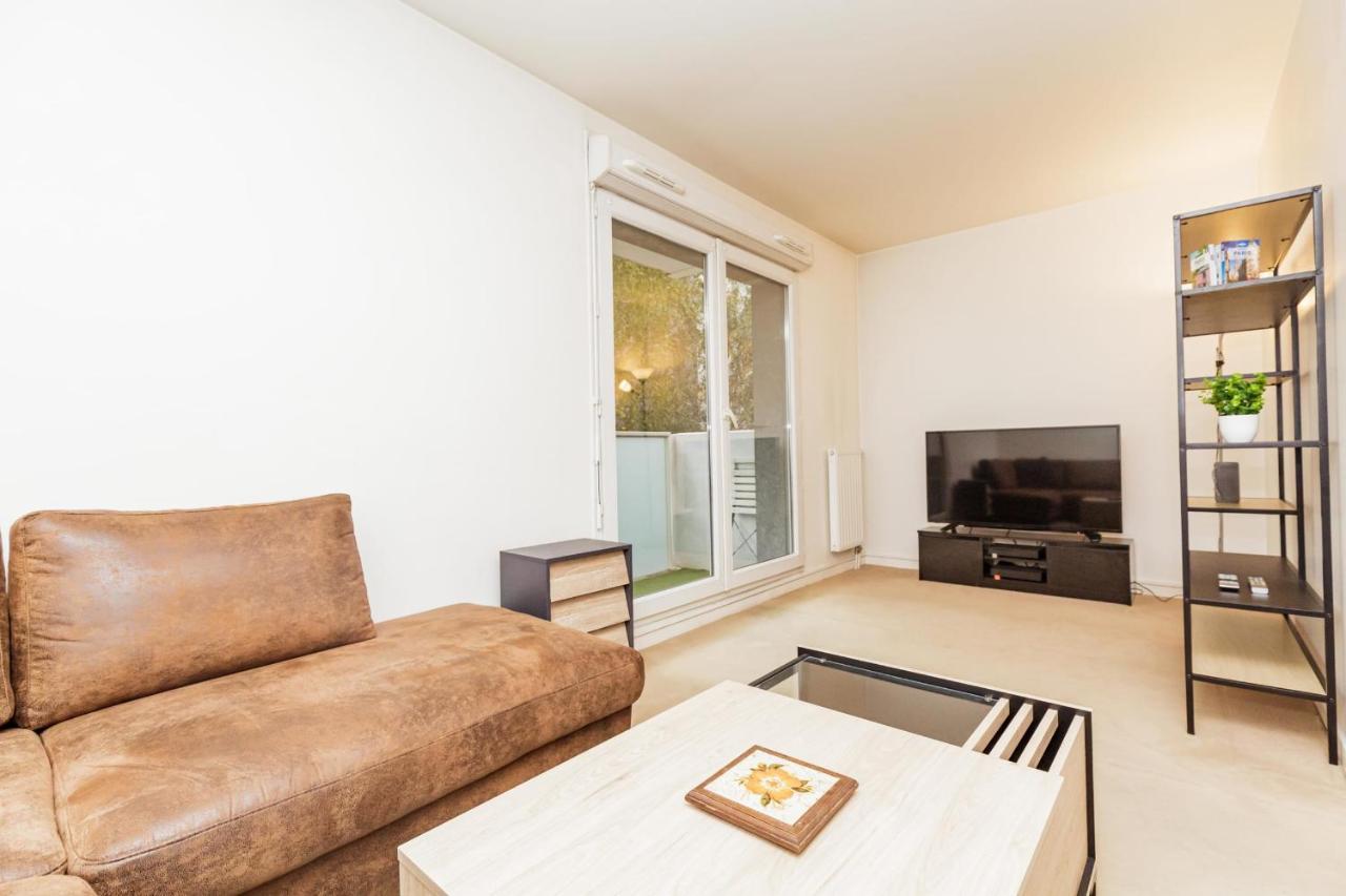 Bright 68 M2 Apartment Near The Stade De France Aubervilliers Dış mekan fotoğraf