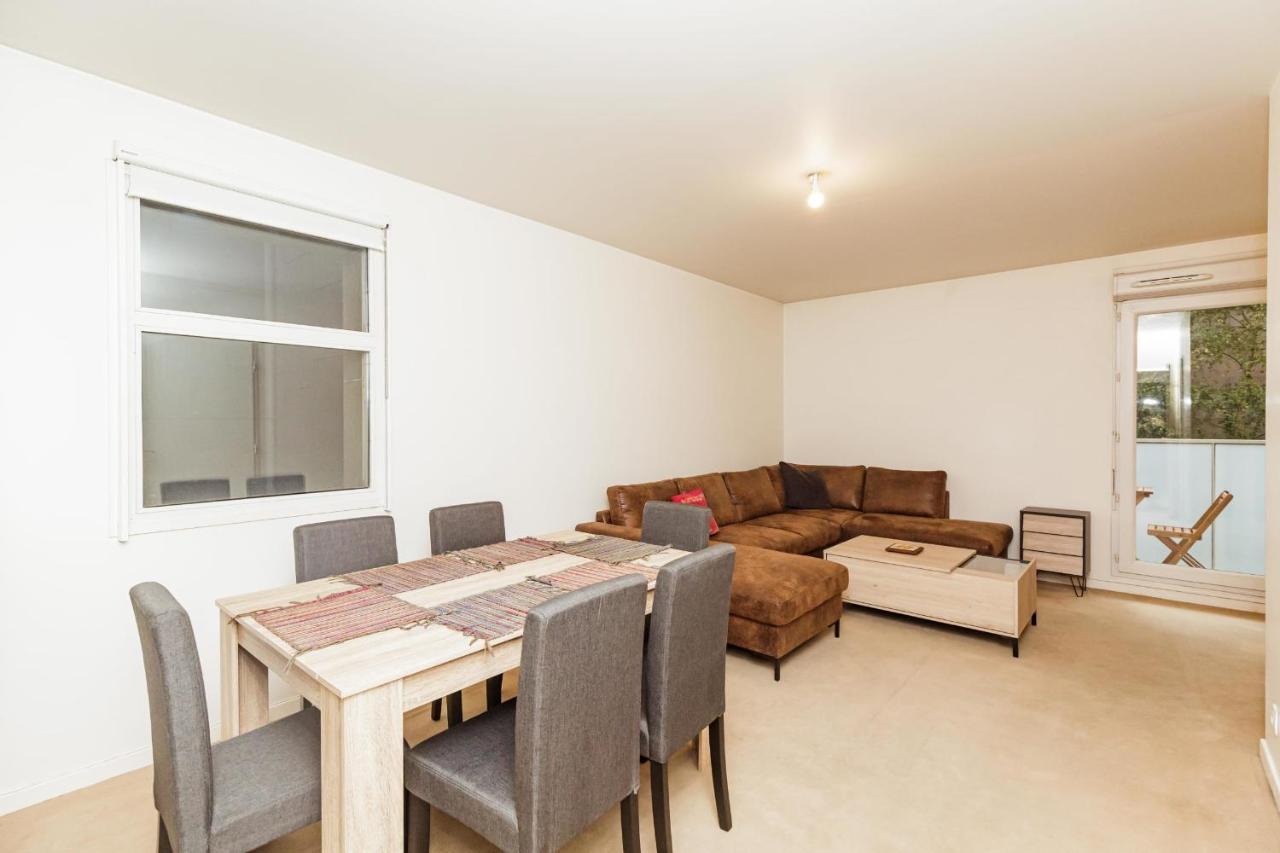 Bright 68 M2 Apartment Near The Stade De France Aubervilliers Dış mekan fotoğraf