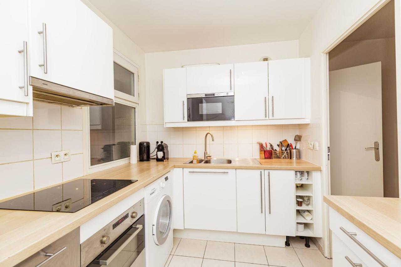 Bright 68 M2 Apartment Near The Stade De France Aubervilliers Dış mekan fotoğraf