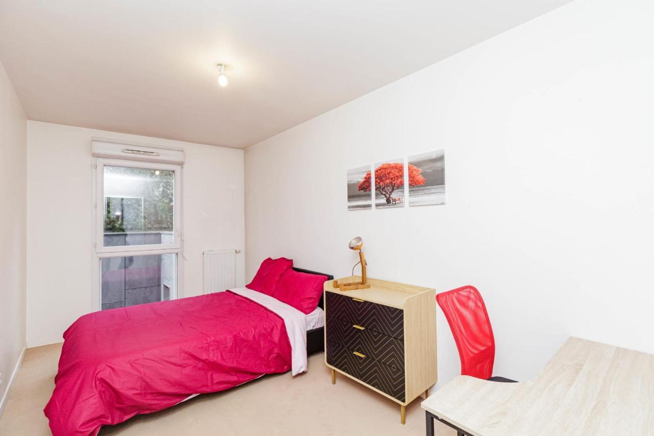 Bright 68 M2 Apartment Near The Stade De France Aubervilliers Dış mekan fotoğraf