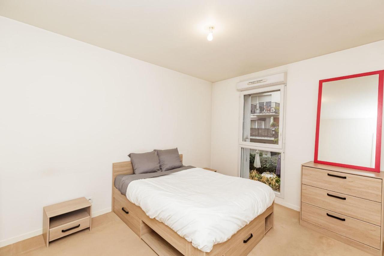 Bright 68 M2 Apartment Near The Stade De France Aubervilliers Dış mekan fotoğraf